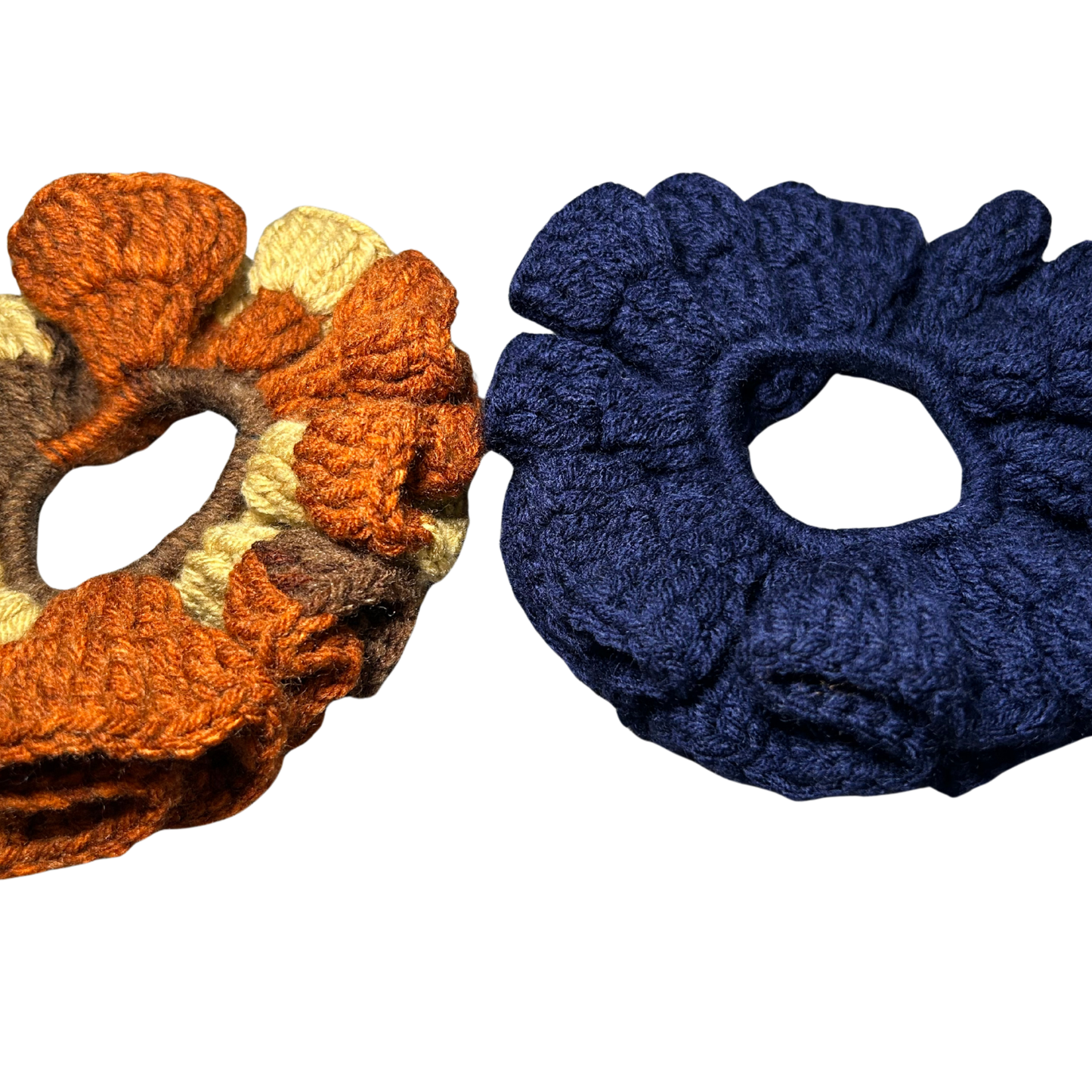 Handmade Crochet Scrunchies – Set of 2